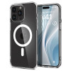 Spigen iPhone 15 Pro Crystal Hybrid Mag Σκληρή Θήκη με Πλαίσιο Σιλικόνης Και MagSafe - White