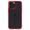Spigen iPhone 15 Pro Ultra Hybrid Mag Σκληρή Θήκη με Πλαίσιο Σιλικόνης Και MagSafe - Frost Deep Red