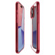 Spigen iPhone 15 Pro Ultra Hybrid Σκληρή Θήκη με Πλαίσιο Σιλικόνης - Deep Red
