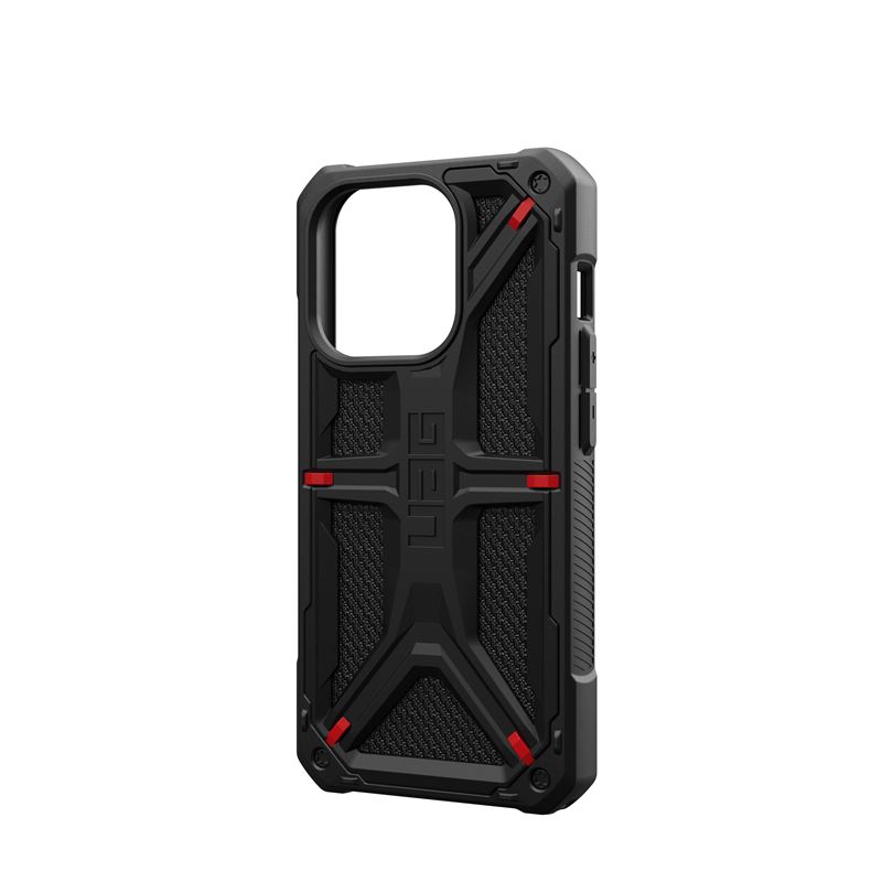 UAG iPhone 15 Pro Monarch Kevlar Series Σκληρή Θήκη - Kevlar Black UAG iPhone 15 Pro Monarch Kevlar Series Σκληρή Θήκη - Kevlar Black