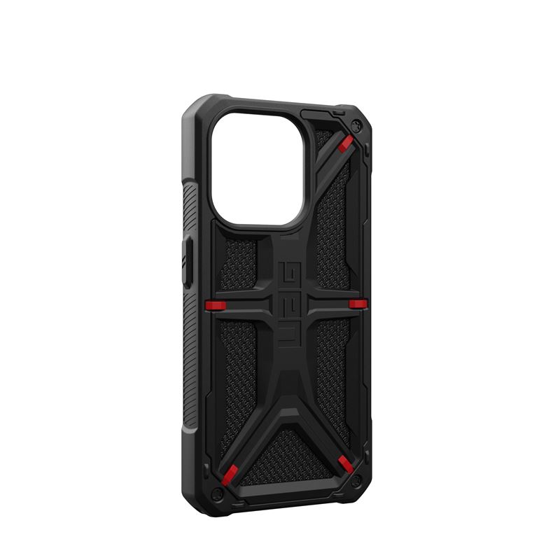 UAG iPhone 15 Pro Monarch Kevlar Series Σκληρή Θήκη - Kevlar Black UAG iPhone 15 Pro Monarch Kevlar Series Σκληρή Θήκη - Kevlar Black
