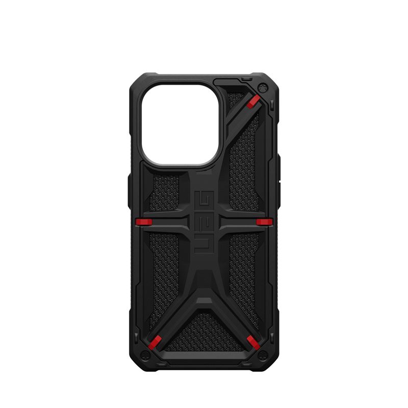 UAG iPhone 15 Pro Monarch Kevlar Series Σκληρή Θήκη - Kevlar Black UAG iPhone 15 Pro Monarch Kevlar Series Σκληρή Θήκη - Kevlar Black