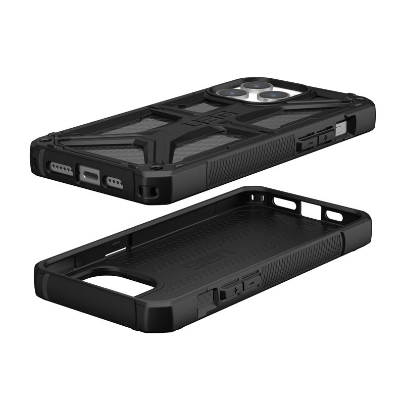 UAG iPhone 15 Pro Max Monarch Series Σκληρή Θήκη - Carbon Fiber UAG iPhone 15 Pro Max Monarch Series Σκληρή Θήκη - Carbon Fiber