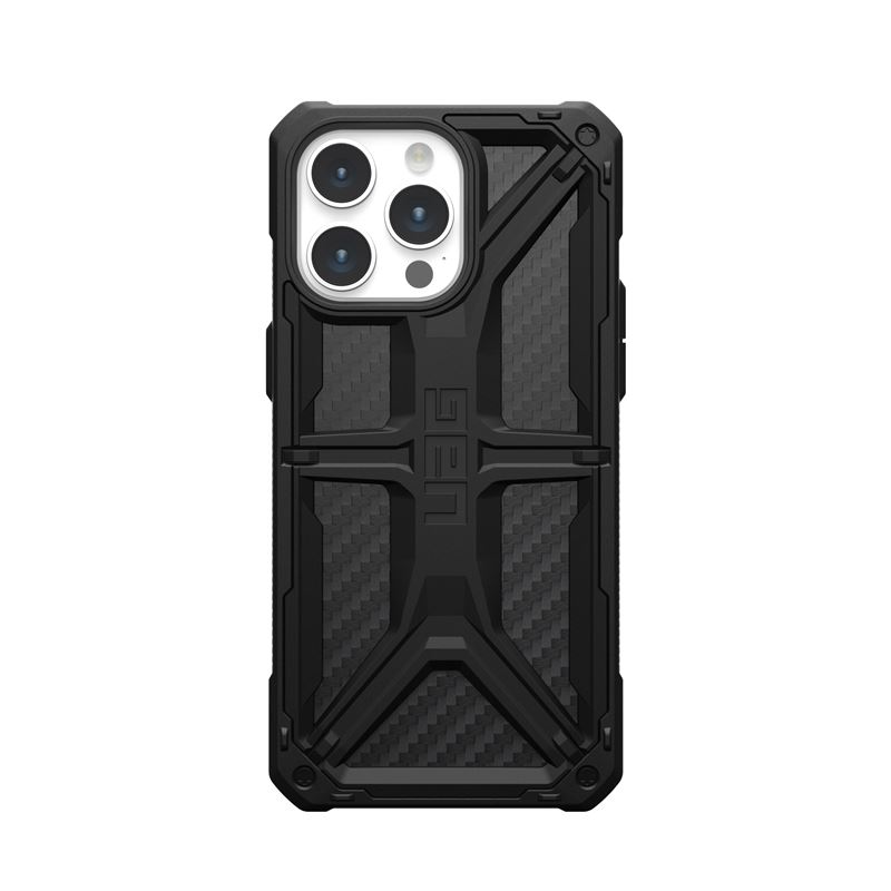 UAG iPhone 15 Pro Max Monarch Series Σκληρή Θήκη - Carbon Fiber UAG iPhone 15 Pro Max Monarch Series Σκληρή Θήκη - Carbon Fiber