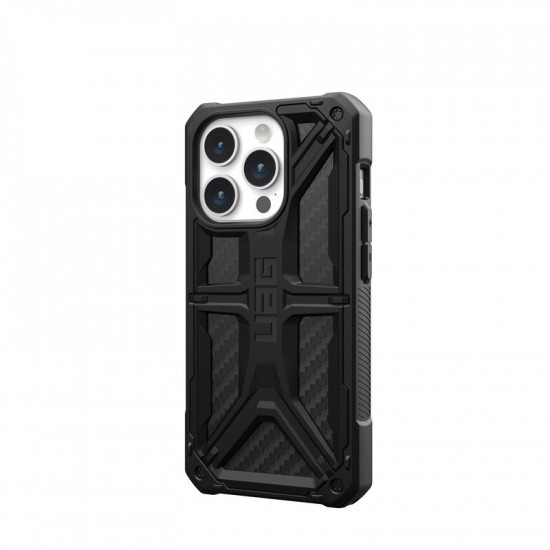 UAG iPhone 15 Pro Monarch Series Σκληρή Θήκη - Carbon Fiber