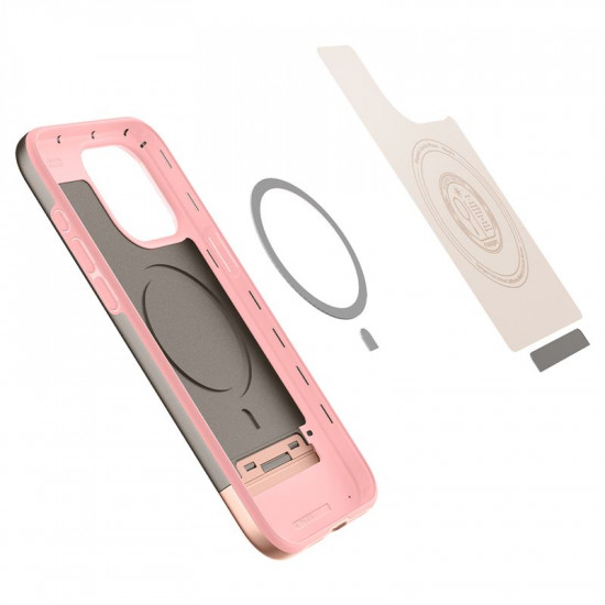 Spigen iPhone 15 Pro Style Armor Mag Σκληρή Θήκη με MagSafe - Rose Gold