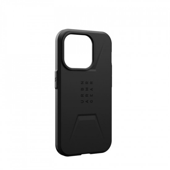 UAG iPhone 15 Pro Civilian MagSafe Σκληρή Θήκη με MagSafe - Black