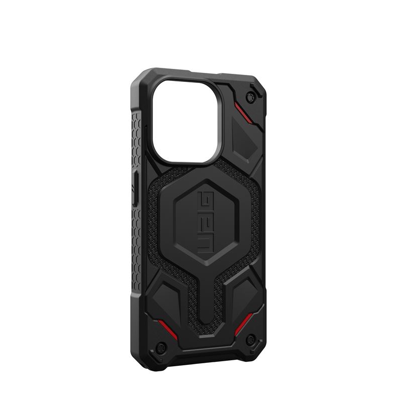 UAG iPhone 15 Pro Monarch Pro Kevlar Series Σκληρή Θήκη με MagSafe - Kevlar Black UAG iPhone 15 Pro Monarch Pro Kevlar Series Σκληρή Θήκη με MagSafe - Kevlar Black