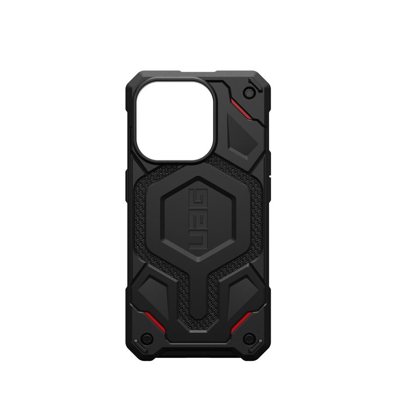 UAG iPhone 15 Pro Monarch Pro Kevlar Series Σκληρή Θήκη με MagSafe - Kevlar Black UAG iPhone 15 Pro Monarch Pro Kevlar Series Σκληρή Θήκη με MagSafe - Kevlar Black