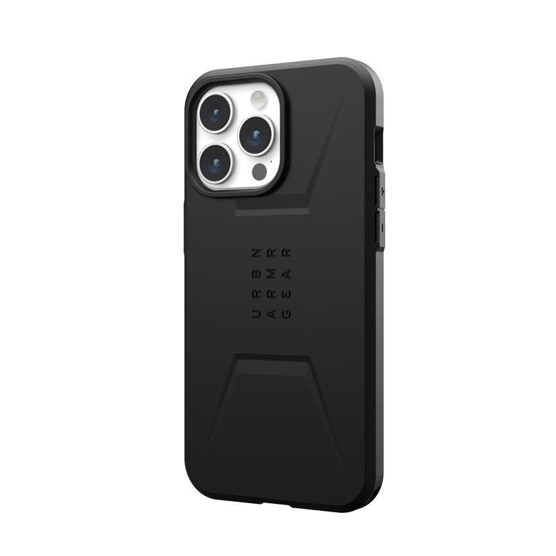UAG iPhone 15 Pro Max Civilian MagSafe Σκληρή Θήκη με MagSafe - Black UAG iPhone 15 Pro Max Civilian MagSafe Σκληρή Θήκη με MagSafe - Black
