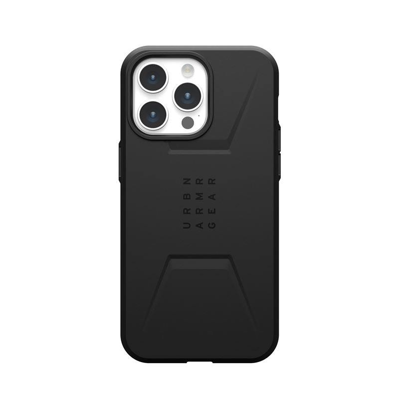 UAG iPhone 15 Pro Max Civilian MagSafe Σκληρή Θήκη με MagSafe - Black UAG iPhone 15 Pro Max Civilian MagSafe Σκληρή Θήκη με MagSafe - Black
