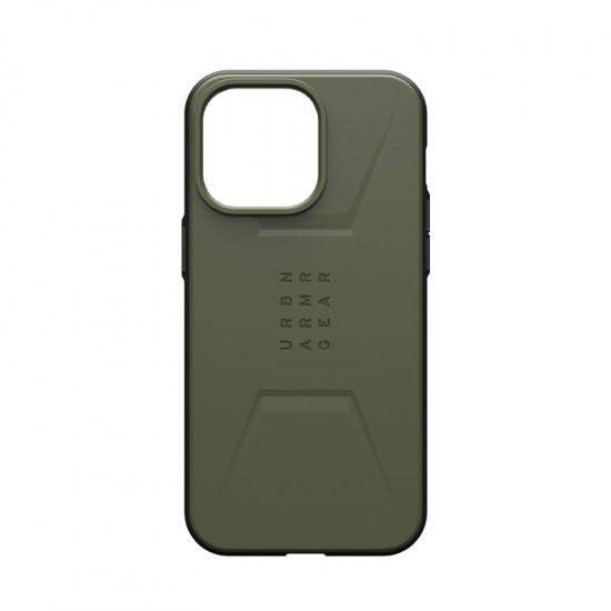 UAG iPhone 15 Pro Max Civilian MagSafe Σκληρή Θήκη με MagSafe - Olive Drab