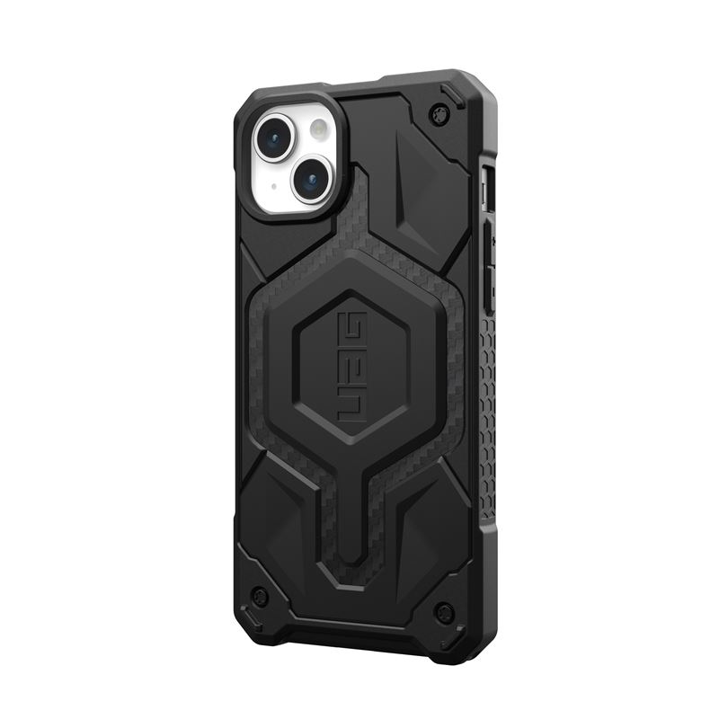 UAG iPhone 15 Plus Monarch Pro Series Σκληρή Θήκη με MagSafe - Carbon Fiber UAG iPhone 15 Plus Monarch Pro Series Σκληρή Θήκη με MagSafe - Carbon Fiber