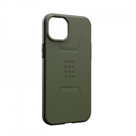 UAG iPhone 15 Plus Civilian MagSafe Σκληρή Θήκη με MagSafe - Olive Drab