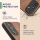KW Samsung Galaxy A54 5G Θήκη από Φυσικό Ξύλο - Design Anchor Vintage - Dark Brown - 60799.05