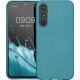 KW Samsung Galaxy A54 5G Θήκη Σιλικόνης TPU - Metallic Caribbean Blue - 60797.251