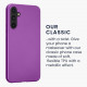 KW Samsung Galaxy A34 5G Θήκη Σιλικόνης TPU - Metallic Purple - 60810.240