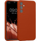 KW Samsung Galaxy A34 5G Θήκη Σιλικόνης Rubber TPU - Rusty Orange - 60807.249