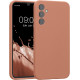 KW Samsung Galaxy A34 5G Θήκη Σιλικόνης Rubber TPU - Orange Clay - 60807.237