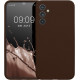 KW Samsung Galaxy A34 5G Θήκη Σιλικόνης Rubber TPU - Chocolate - 60807.247