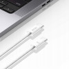 Tech-Protect UltraBoost Classic PD 60W 3A - Καλώδιο Δεδομένων και Φόρτισης Type-C to Type-C - 2m - White