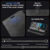 Spigen iPhone 15 Pro Wallet S Pro Θήκη Πορτοφόλι Stand από Δερματίνη - Black