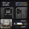 Spigen iPhone 15 Pro Wallet S Pro Θήκη Πορτοφόλι Stand από Δερματίνη - Black