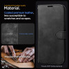 Spigen iPhone 15 Pro Wallet S Pro Θήκη Πορτοφόλι Stand από Δερματίνη - Black