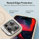 ESR iPhone 15 Pro Cloud Kickstand Halolock MagSafe Σκληρή Θήκη με Πλαίσιο Σιλικόνης και Stand - Beige