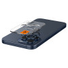 Spigen iPhone 14 Pro / 14 Pro Max / 15 Pro / 15 Pro Max Optik.TR EZ Fit Αντιχαρακτικό Γυαλί για την Κάμερα - 2 Τεμάχια - Blue Titanium