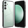 Ringke Samsung Galaxy S23 FE Fusion Σκληρή Θήκη με Πλαίσιο Σιλικόνης - Smoke Black / Διάφανη