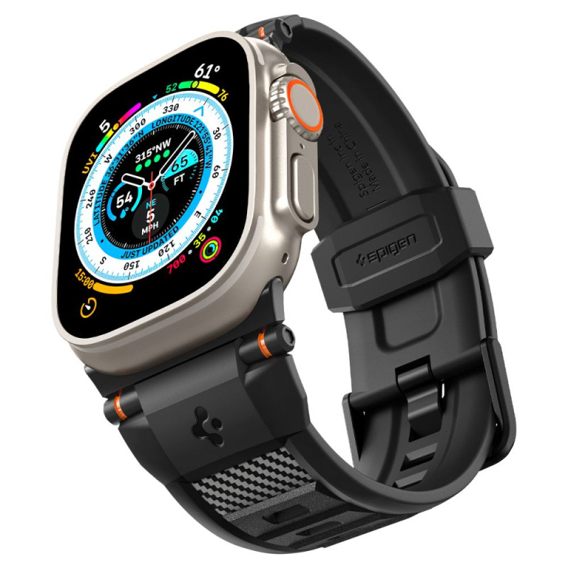Spigen Λουράκι Apple Watch 2 / 3 / 4 / 5 / 6 / 7 / 8 / 9 / SE / ULTRA 1 / ULTRA 2 - 42 / 44 / 45 / 49 mm Rugged Ultra Band - Matte Black Spigen Λουράκι Apple Watch 2 / 3 / 4 / 5 / 6 / 7 / 8 / 9 / SE / ULTRA 1 / ULTRA 2 - 42 / 44 / 45 / 49 mm Rugged Ultra Band - Matte Black