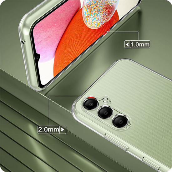 Tech-Protect Samsung Galaxy A25 5G Flexair+ Λεπτή Θήκη Σιλικόνης - Διάφανη