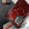 Supcase Samsung Galaxy S24 Ultra Armorbox Magsafe Σκληρή Θήκη με Προστασία Οθόνης και Κάλυμμα Κάμερας / Stand - Red