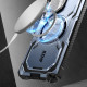 Supcase Samsung Galaxy S24 Ultra Armorbox Magsafe Σκληρή Θήκη με Προστασία Οθόνης και Κάλυμμα Κάμερας / Stand - Blue