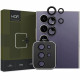 Hofi Samsung Galaxy S24 Ultra CamRing Pro+ Αντιχαρακτικό Γυαλί για την Κάμερα - Black