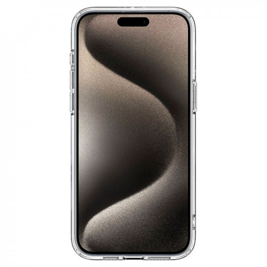 Spigen iPhone 15 Pro Ultra Hybrid Mag Σκληρή Θήκη με Πλαίσιο Σιλικόνης Και MagSafe - Zero One Natural Titanium