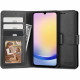 Tech-Protect Samsung Galaxy A25 5G Θήκη Πορτοφόλι Stand από Δερματίνη - Black