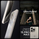 Spigen iPhone 15 Pro Max Ultra Hybrid Σκληρή Θήκη με Πλαίσιο Σιλικόνης - Natural Titanium