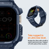 Spigen Λουράκι Apple Watch Ultra / Ultra 2 - 49MM Rugged Armor Pro - Navy Blue