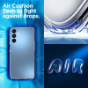 Spigen Samsung Galaxy A15 4G / A15 5G - Ultra Hybrid Σκληρή Θήκη με Πλαίσιο Σιλικόνης - Crystal Clear
