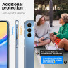 Spigen Samsung Galaxy A15 4G / A15 5G - Ultra Hybrid Σκληρή Θήκη με Πλαίσιο Σιλικόνης - Crystal Clear