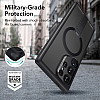 ESR Samsung Galaxy S24 Ultra - Flickstand Boost Halolock Σκληρή Θήκη με MagSafe και Stand - Frosted Black
