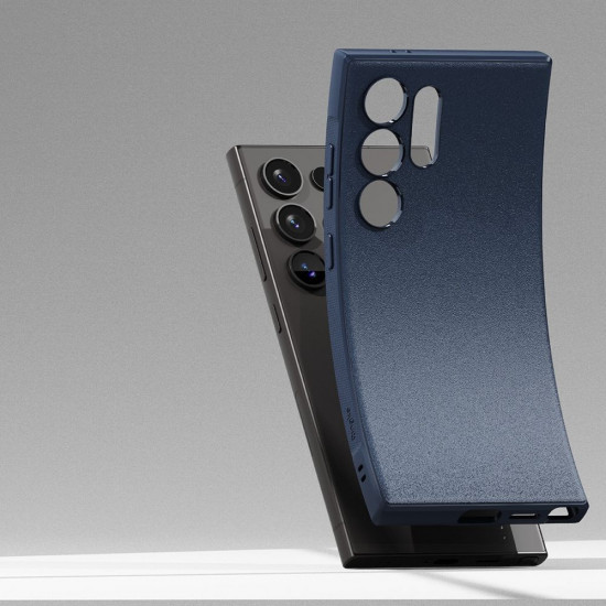 Ringke Samsung Galaxy S24 Ultra Onyx Durable TPU Case Θήκη Σιλικόνης - Navy Blue