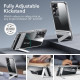 ESR Samsung Galaxy S24 Air Shield Boost Σκληρή Θήκη με Πλαίσιο Σιλικόνης και Stand - Διάφανη