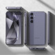 Ringke Samsung Galaxy S24 Fusion Σκληρή Θήκη με Πλαίσιο Σιλικόνης - Ματ Διάφανη