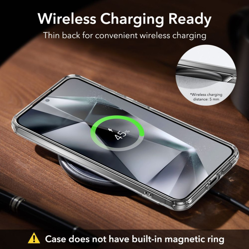 ESR Samsung Galaxy S24+ Air Shield Boost Σκληρή Θήκη με Πλαίσιο Σιλικόνης και Stand - Διάφανη ESR Samsung Galaxy S24+ Air Shield Boost Σκληρή Θήκη με Πλαίσιο Σιλικόνης και Stand - Διάφανη