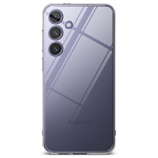 Ringke Samsung Galaxy S24 Fusion Σκληρή Θήκη με Πλαίσιο Σιλικόνης - Διάφανη