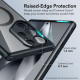 ESR Samsung Galaxy S24 Ultra Classic Hybrid Halolock Σκληρή Θήκη με Πλαίσιο Σιλικόνης και MagSafe - Διάφανη / Black
