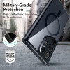 ESR Samsung Galaxy S24 Ultra Classic Hybrid Halolock Σκληρή Θήκη με Πλαίσιο Σιλικόνης και MagSafe - Διάφανη / Black ESR Samsung Galaxy S24 Ultra Classic Hybrid Halolock Σκληρή Θήκη με Πλαίσιο Σιλικόνης και MagSafe - Διάφανη / Black